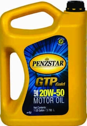 PENZSTAR GTP GOLD 20W 50 API SJ/CD