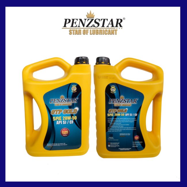 PENZSTAR GTP GOLD SAE 20W50 API SJ-CF