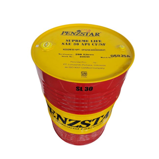 PENZSTAR SUPREME LIFE SAE 30 API CF-SF