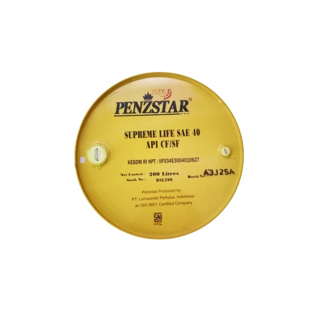 PENZSTAR SUPREME LIFE SAE 40 API CF-SF